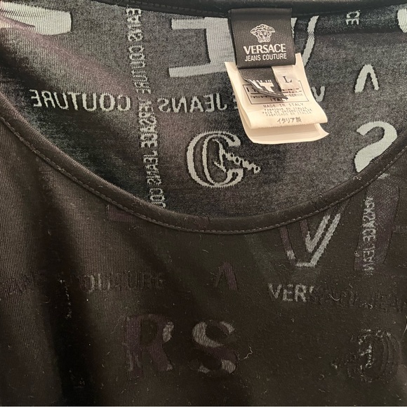 Versace Jeans Couture black top - L - Picture 8 of 8